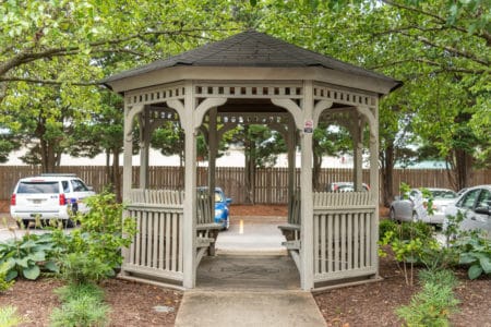 gazebo at silver hill at great neck